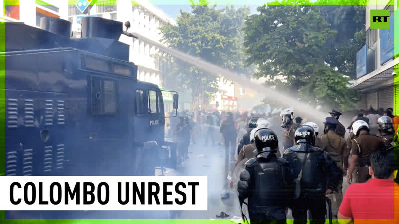 Thousands take to streets for anti government rally in sri lanka