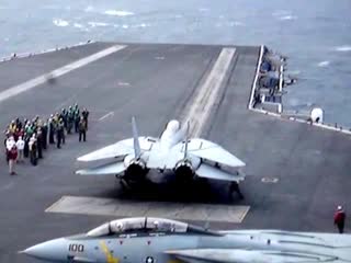 Тройной взлёт с авианосца / triple tomcat launch