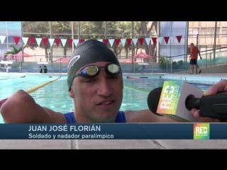 Juan josé florián, el nadador olímpico que no tiene límites