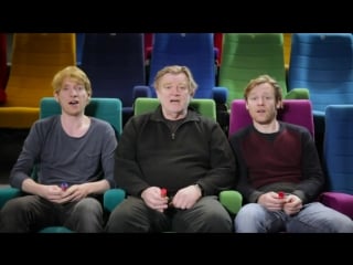 Brendan, domhnall and brian gleeson for anne clarke, 2015