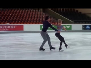 Tatiana volosozhar maxim trankov (rus) sp practice 2015 nebelhorn trophy oberstdorf, germany
