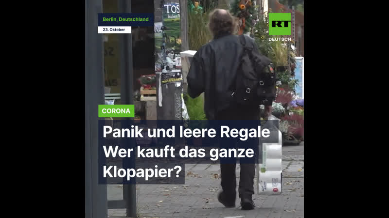 Panik und leere regale wer kauft das ganze klopapier?