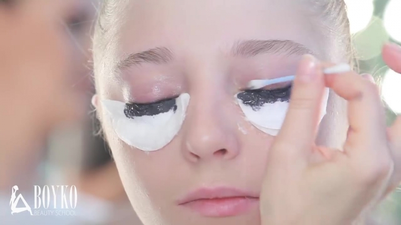 Правильная коррекция бровей окрашивание бровей и ресниц краской игора