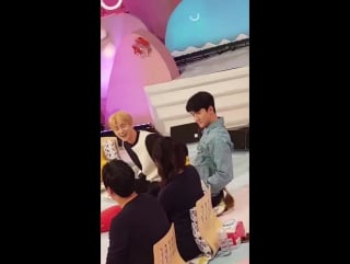 [lq fancam] 171022 `hello counselor` recording @ exo's sehun and suho