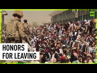 All us troops who took part in afghanistan withdrawal to get awards