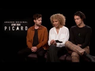 Patrick stewart, harry treadaway and the star trek cast interview