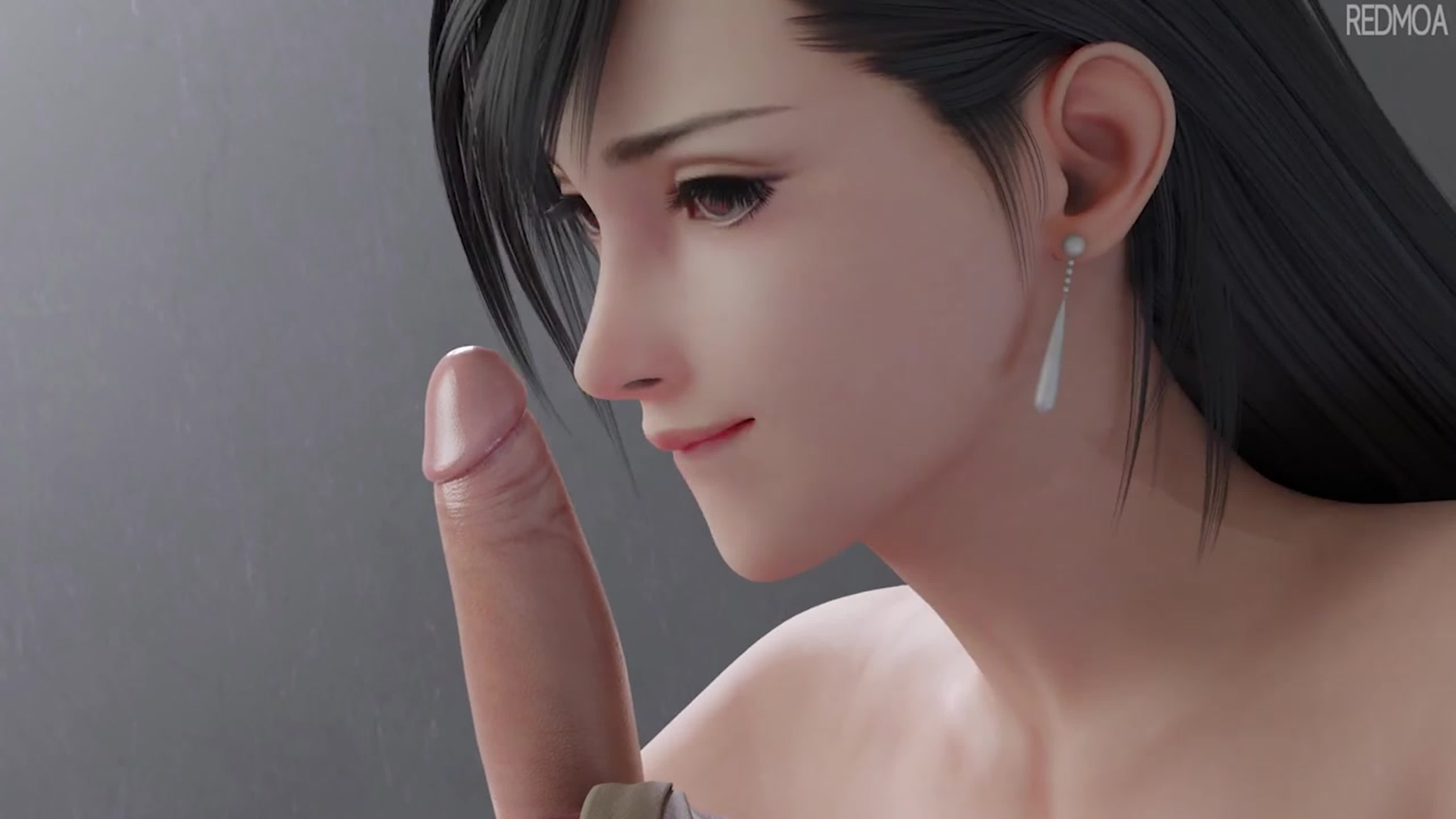 redmoa tifa kissjob 