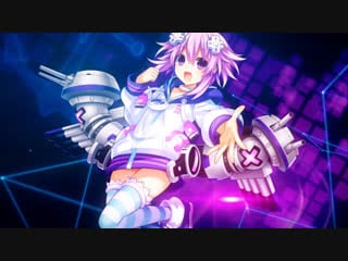 Azur lane x hyperdimension neptunia тизер