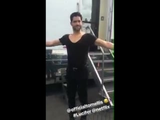 Tomellis lucifer bts by aimeegarcia lucifermorningstar luciferseason4 luciferonnetflix netflix ballerina ballerinaoutfit dance