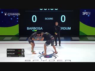 Special match lucas barbosa vs fabricio verdum #spyder2018final