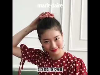 Marieclairekorea | 051020 suzy for marie claire 2020 october issue