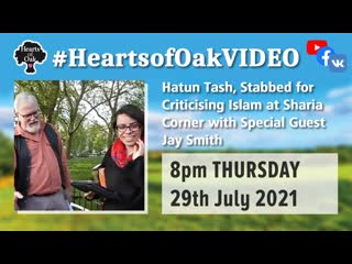 Hatun tash, stabbed for criticising islam at sharia corner, with special guest jay smith