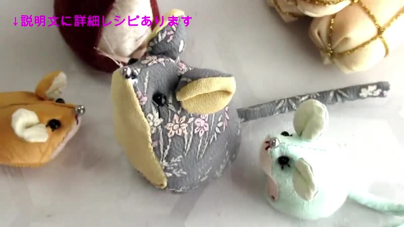 Шьём симпатичную мышку