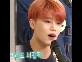 When taeil goes to his lower register to harmonize