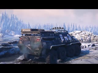 Snowrunner overview trailer (rus)