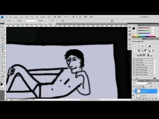 Ps redraw x files mulder popart like timelapse