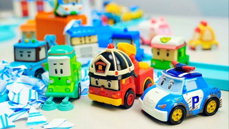 Поли робокар #машинки команда спасателей почему обиделась машинка клини robocar poli for porn