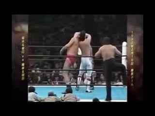 Antonio inoki, seiji sakaguchi vs masahiro chono, shinya hashimoto