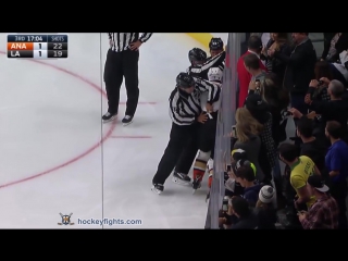 Kevin bieksa vs kyle clifford sep 29, 2015