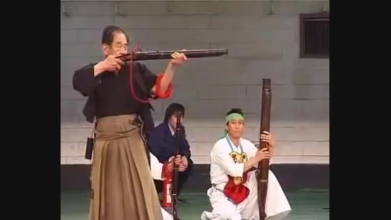 Сэки рю ходзюцу владение огнестрельным оружием в будо