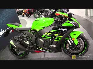 2019 kawasaki ninja zx 10r abs krt walkaround debut at 2018 aimexpo las vegas