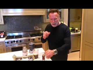 Arnold schwarzenegger protein shake recipe рецепт протеинового напитка