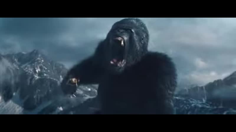 Godzilla vs kong эпичное сражение