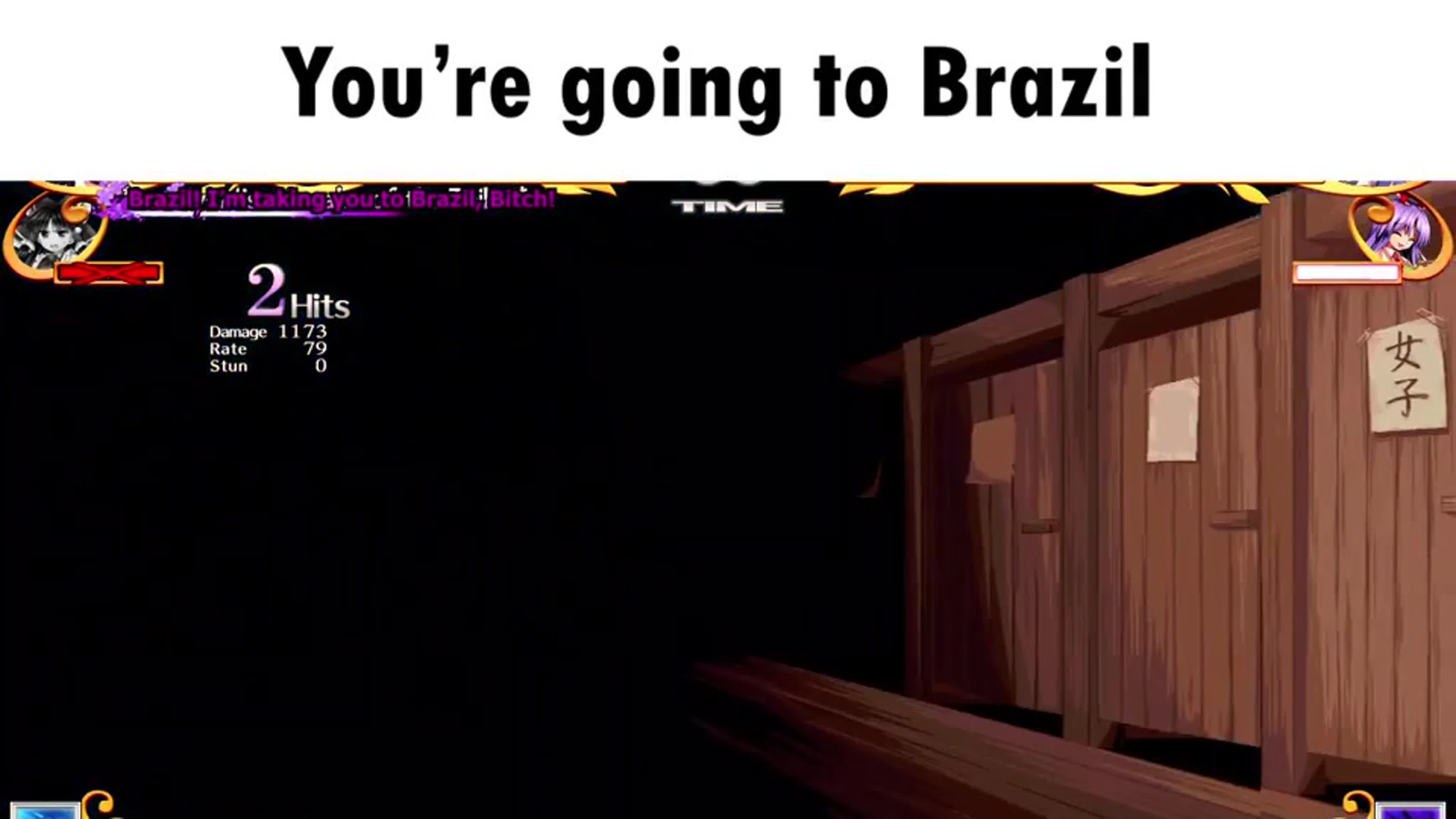 Pov you are in brazil now
