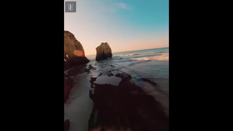 Ночное залипалово красивая съёмка дроном