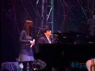 [live] lena park sung si kyung way back into love (박정현 성시경) @ 2007 10 27 cон шикен