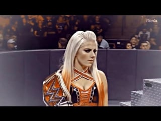 Alexa bliss braun strowman ft brock lesnar she is kinda cute