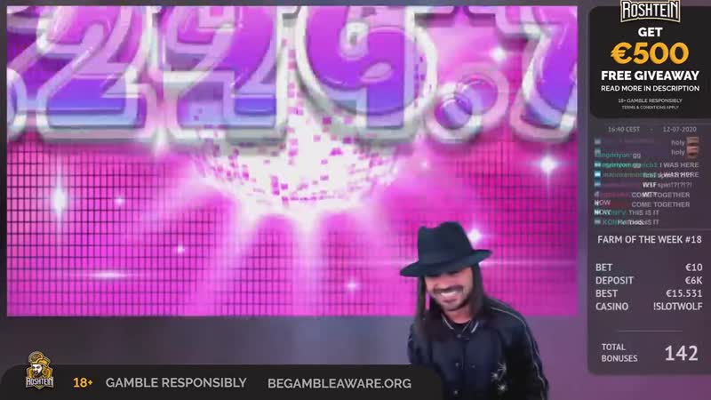 Casino sarayi roshtein mega win on jammin jars and fruit party slots top 5 mega wins of the week