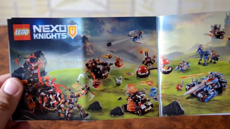 Обзоры #4 lego nexo knights chaos catapult (70311)