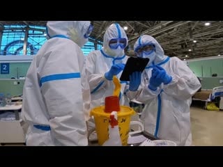 Как работают колл центры во временных госпиталях