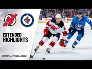 New jersey devils vs winnipeg jets nov 5, 2019 highlights hd