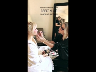 Подготоа эмилии к met gala