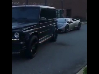 Выхлоп g63 amg brabus