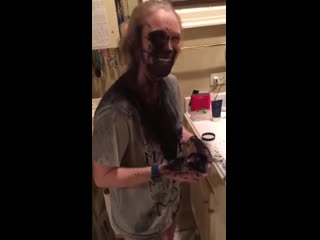 Husband hears his wife screaming upstairs