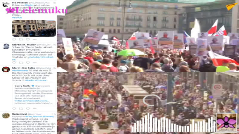 Warga jerman protes pemberlakuan kembali pembatasan akibat c19 di berlin | #sekilasinfo