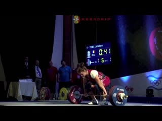 Loredana toma (63) 116kg clean and jerk @ european u23