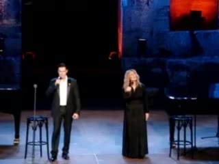 Lara fabian et mario frangoulis scarborough fair (live herodion, athens)