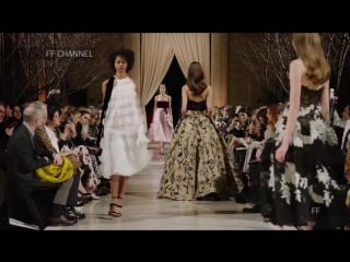 Oscar de la renta fall winter 2018 2019 full fashion show exclusive
