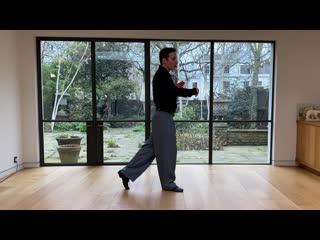 Tango at home practice 3 individual exercises (balance, posture decorations)