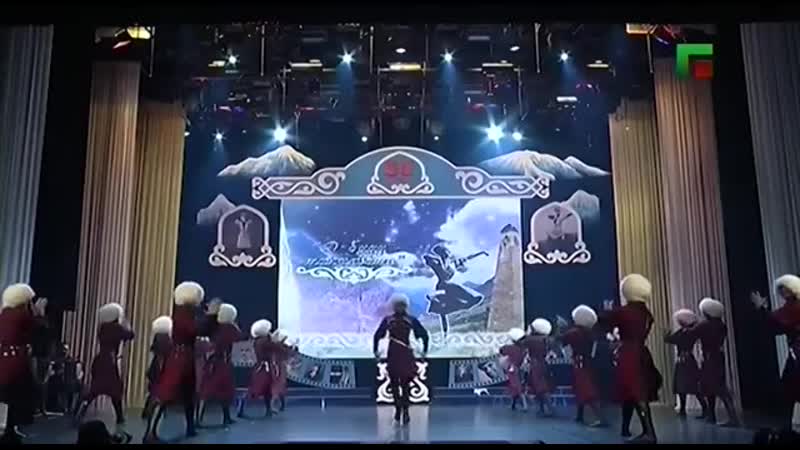 Ансамбль «вайнах» зажигательная лезгинка