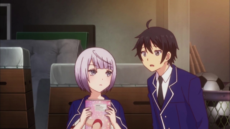 [shiza] моя девушка убежденная извращенка девственница / boku no kanojo ga majimesugiru sho bitch na ken tv 1 серия [2017]