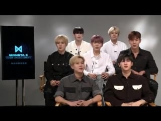 [180725] monsta x interview @ candie anderson