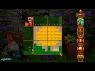 Rainbow mosaics 3 blooming garden (gameplay)