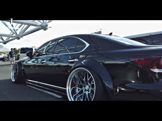 (4k)lexus ls460 vip style modified レクサスls460 カスタム ドレフェス関西2020