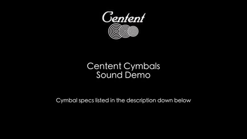 Centent cymbals sound demo /tang and emperor series b20
