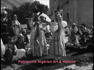 Danse traditionnelle algérienne en 1920 فيديو نادر رقص تقليدي جزائري